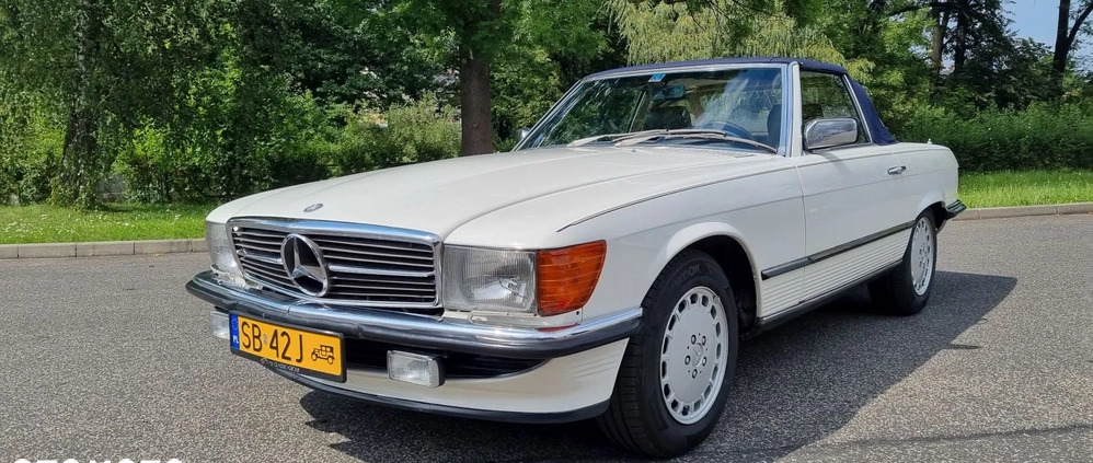 Mercedes-Benz SL cena 144000 przebieg: 95000, rok produkcji 1982 z Bychawa małe 326